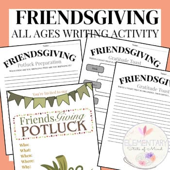 Friendsgiving Potluck & Gratitude Toasts