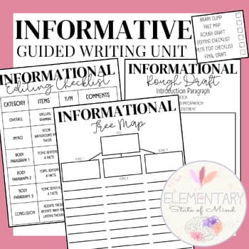 Informative 5 Paragraph Essay Writing Packet