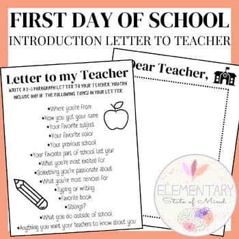 Letter to my Teacher